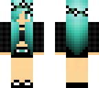 cyan girl
