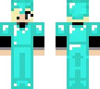 diamond armor girl