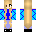 edited blue girl