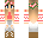 flower crown girl