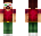 green and red steve