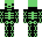 green skeleton