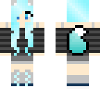ice wolf girl edit