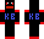 k b black red