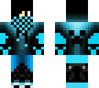neon blue guy