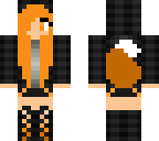 orange wolf girl