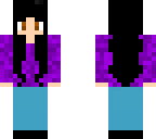 purple girl
