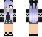 purple hair girl