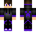 purple hoodie boy