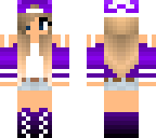 purple skater girl