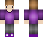 purple sweater