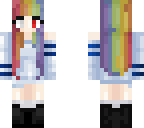 rainbow girl