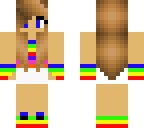 rainbow girl