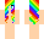 rainbow hair base