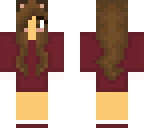 red cat girl