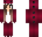 red dino girl
