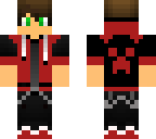 red gamer boy