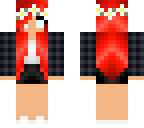 red haired cute girl