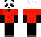 red shirt panda
