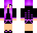 tomboy purple girl