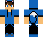wolf version of blue hoodie guy