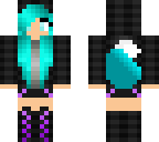 aqua fox girl