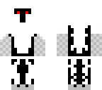 black and white knight