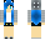 blue beanie