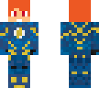 blue flash