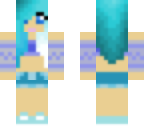 blue girl