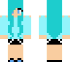 blue girl