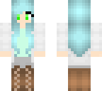 blue hair and stuf