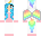 blue magical unicorn