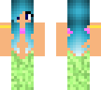 blue mermaid