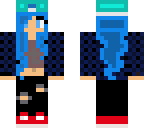 blue skater
