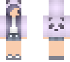chibi panda girl