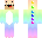 fixed rainbow dino
