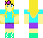 girl with bow in hair