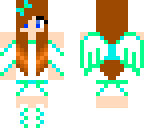 mint green and teal angle