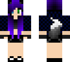 new made wolf skin