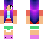 pink and purple girl