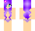 purple bikinis