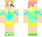 rainbow flower girl