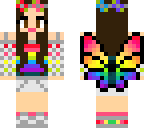 rainbow girl