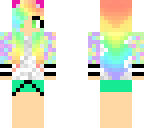 rainbow polka dot kitty