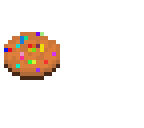 rainbow sprinkeled cookie