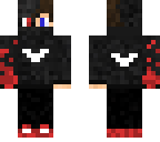 red and black