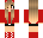 red cat girl
