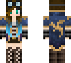saphire steampunk elf
