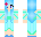 spring prom blue hair girl
